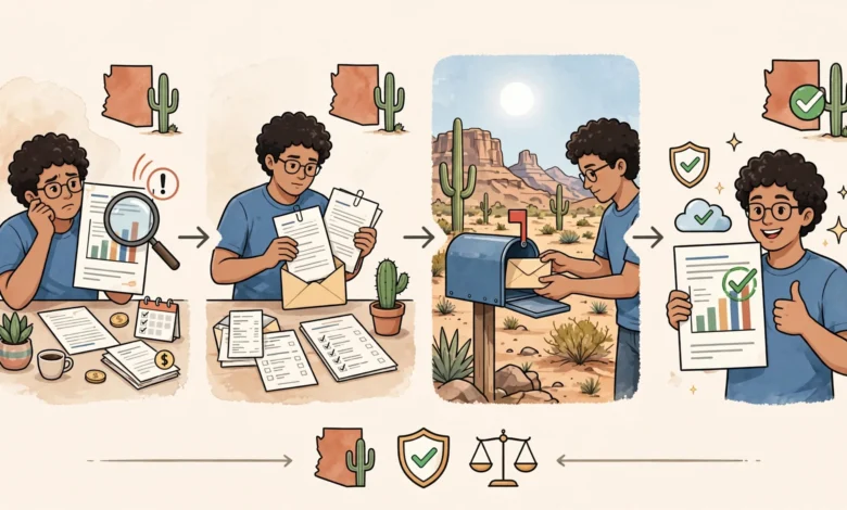 How to Dispute a Credit Report Error in Arizona